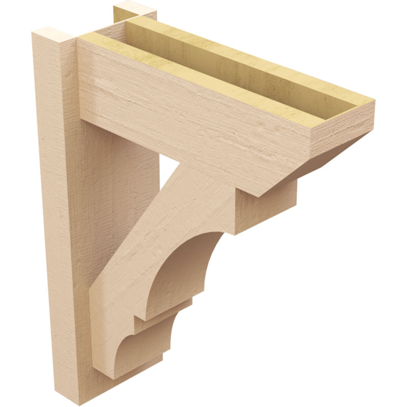 Bois de cèdre brut Balboa Slat, H 20 po x l 6 po x P 16 po