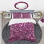 Ensemble de housse de couette mid-century Pink Sparkle Glitter-40703153