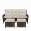 Ensemble de canapé d'extérieur 72 po 3 pièces 72 po-1695798225