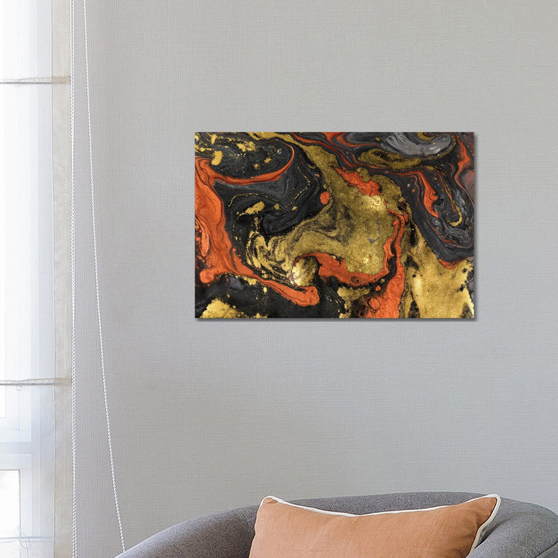 Mars Marble by EnShape - Wrapped Canvas Gallery-Wrapped Canvas Giclée, 66.04 cm H x 45.72 cm W x 3.175 cm D