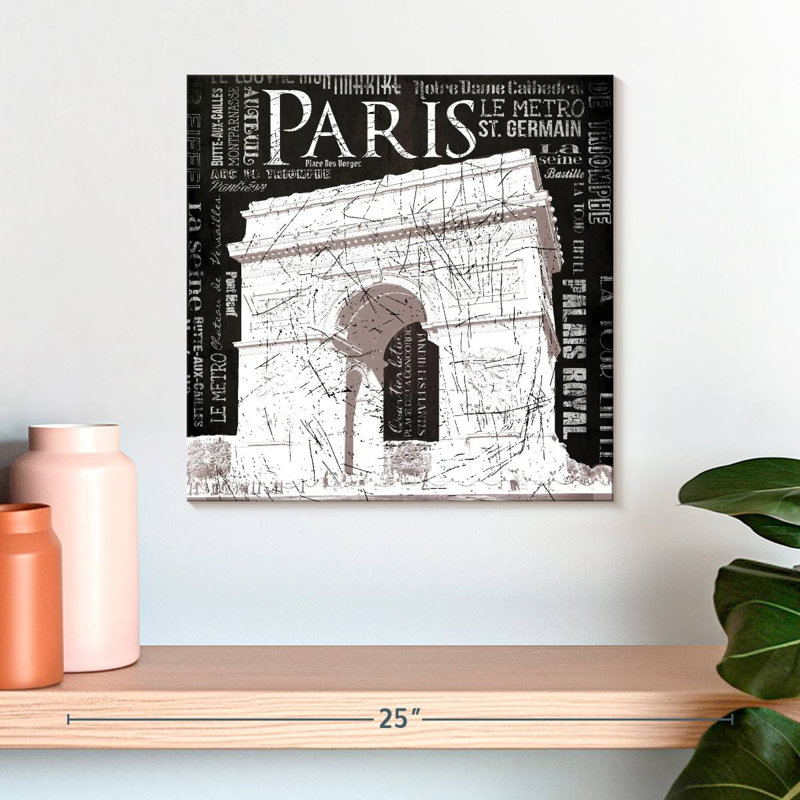 Nicci Paris Arch, H 16 po x l 16 po