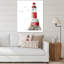 Phare au sommet de la montagne - Peinture sur toile-67464309-67464315
