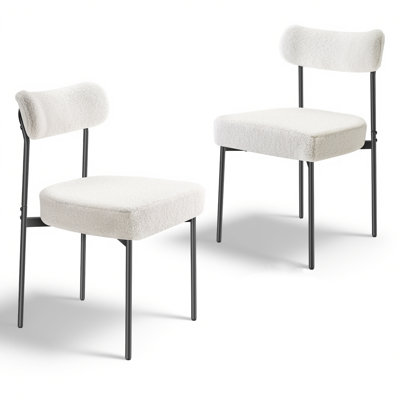 Ensemble de 2 chaises de cuisine Modern