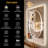 Dimmable LED Bathroom Mirror with Frontlit and Backlit, 3 Colors Temperature, Anti-fog, Tempered Glass, ETL Listed-649933363