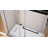 UKD01 46 to 49 in. x 76 in. H Frameless Double Sliding Shower Door with 3/8 in. (10mm) Clear Glass -120280486-122741021