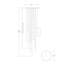 Rainfall 11 Frosted White & Grey Glass Pendants Chandelier-1156822090-1156822094