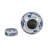 Stoneware Ceramic Chinoiserie Decorative Container with Lid