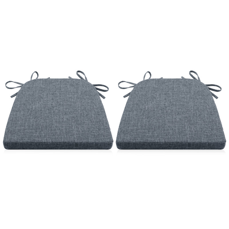 Coussin de chaise d'intérieur 1,5 po, Gris