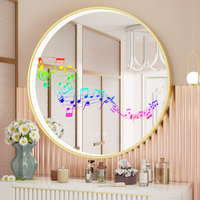 Miroir de salle de bain Bluetooth Bluetooth