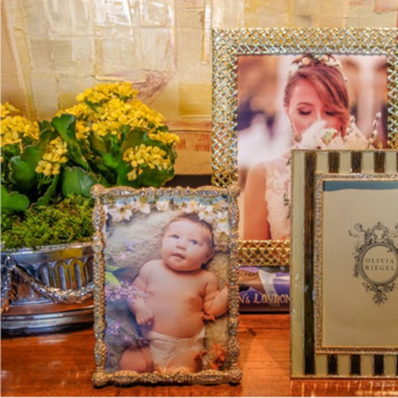 Asbury Metal Picture Frame, Gold, 4" x 6"
