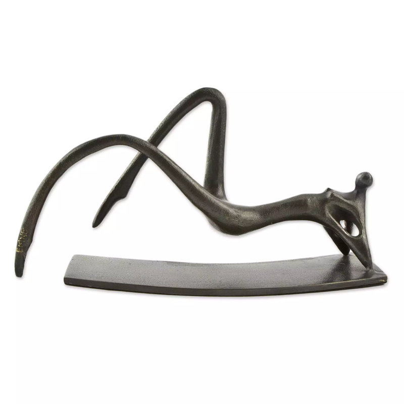 Sculpture bronze Kulreet Ipanema Sunbather