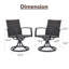 2 pièces - Fauteuil pivotant en rotin