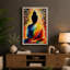 Inner Light Awakening Minimalist 1 Piece Wrapped Canvas Wall Art-136701792-136701793
