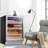 4.61 Cu.Ft Electric Cigar Humidor 800 Capacity with Spanish Cedar Wood Shelves
