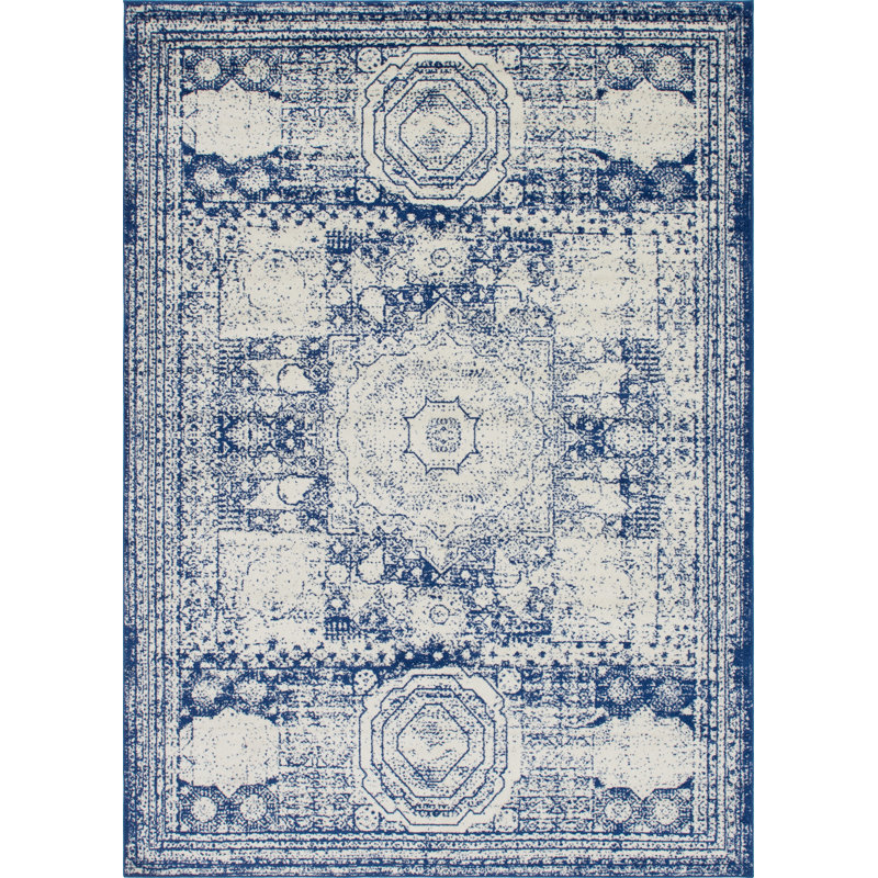 Rizo Geometric Indoor Rug, Rectangle 9' x 12'2"