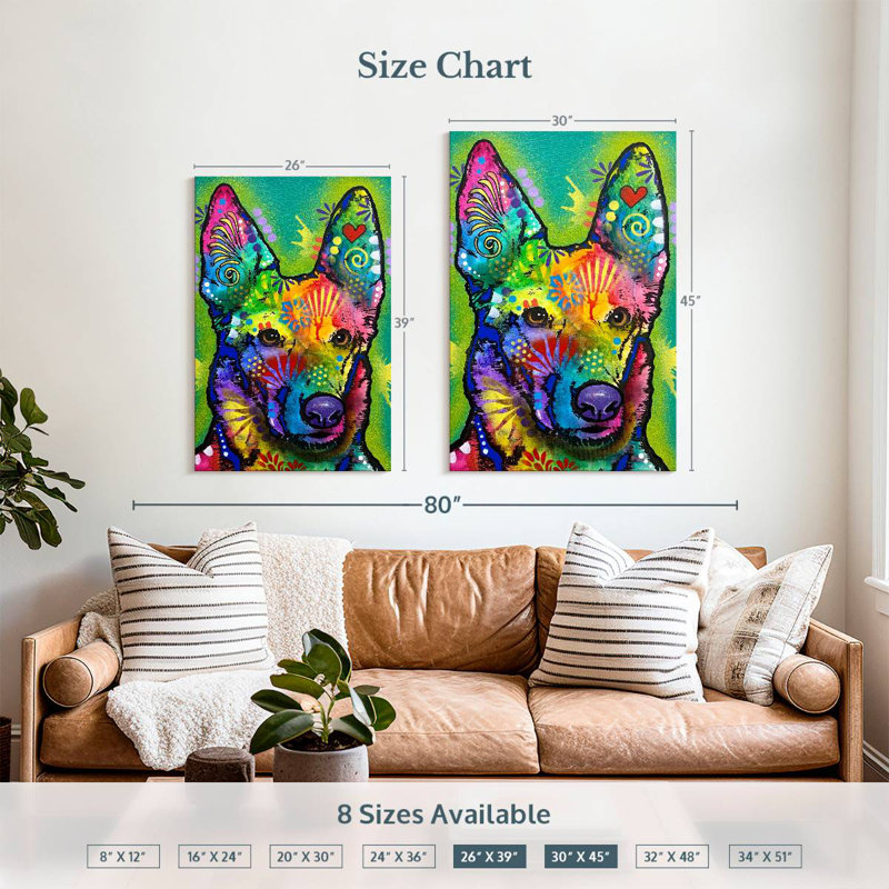 Brampt I See What You Did There, 39" H x 26" W