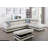 Beesley 103.5" Wide Faux Leather Sofa & Chaise with Ottoman-502041626-469164724-465430788