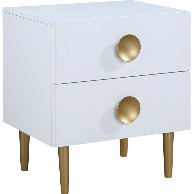 Zayne 22'' W Nightstand, White