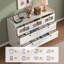 Ensemble de chambre à coucher 3 pièces (tables de chevet et commode)