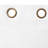 Linen Cotton Blend Geometric Grommets Light Filtering Curtain Pair-122711852-122711854