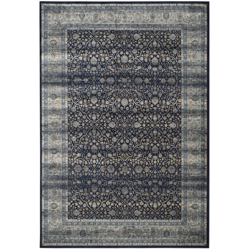 Tapis oriental persan en viscose rétro, Rectangle 8 pi x 11 pi 2 po