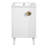 French Style 20-Inch Bathroom Vanity With Ceramic Sink With Soft-Close Door & Half-Moon Handle & Adjustable Shelf-1708614788