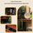 32.83"Green Minimalist Solid Wood Dressing Table