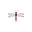 Wire Wing Dragonfly Wall Décor