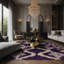 Tapis mauve soyeux et moelleux-1852642885