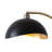 Luna Bella Chairside Arc Floor Lamp - 60", Weathered Brass, Marble Base-121325829-58622616