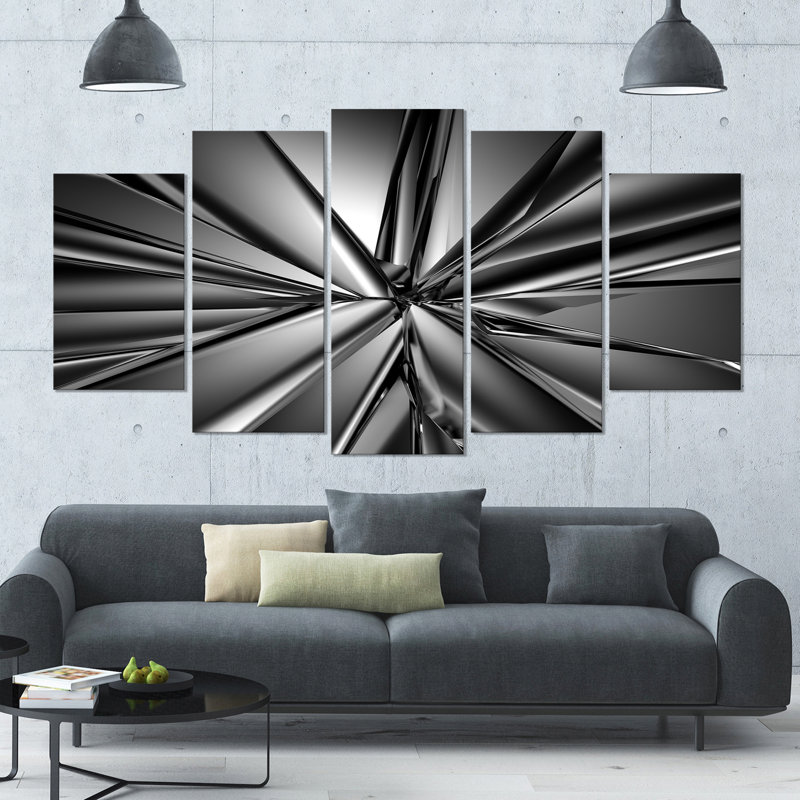 « futuring crystal background », impression à multiples images sur toile