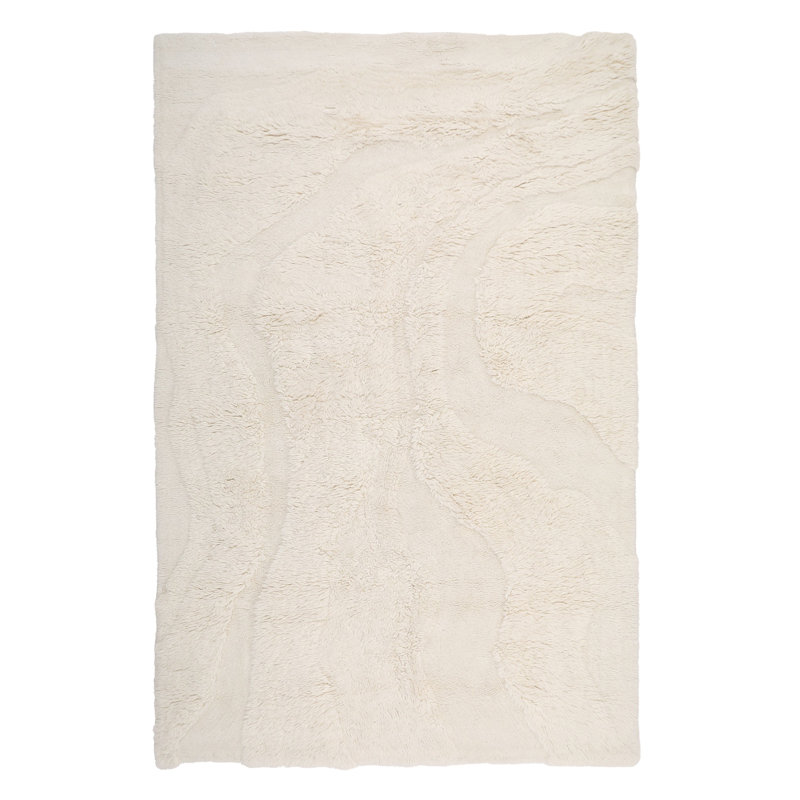 Oceano Ivory Area Rug - 9x12, Rectangle 8' x 9'11"