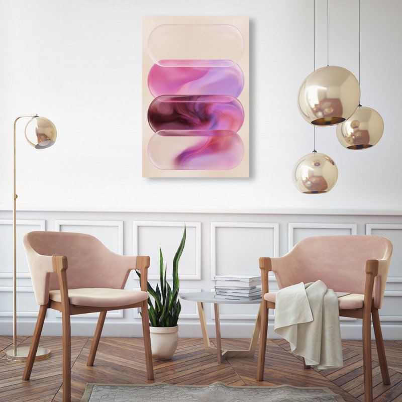 Clear Rose Print by Oliver Gal, 15"H x 10"W, Gallery Wrapped