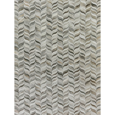 Natural Hide Cowhide Geometric Indoor Rug