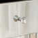 Yolanta 33" Mirrored Glass Nightstand with 3 Storage Drawers