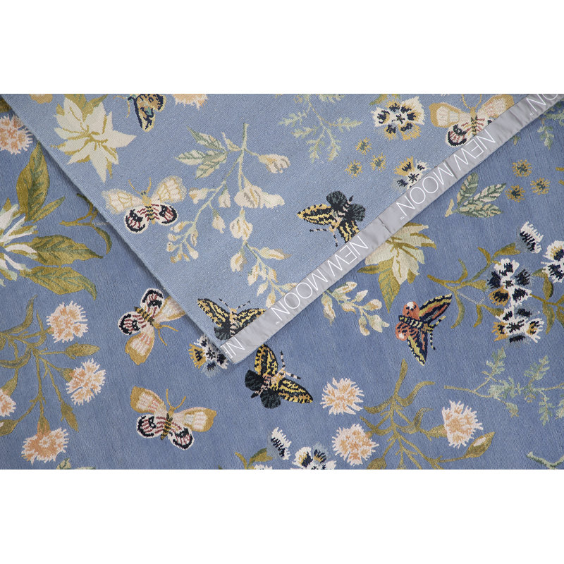 Floral Area Rug, Rectangle 10' x 14'