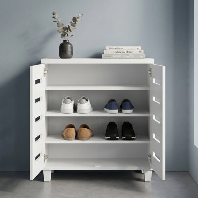 Lismore 12 Pair Shoe Storage Cabinet