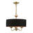 3 Light Antique Brass Pendant Chandelier-977928234