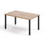 Ensemble de salle à manger rectangulaire pour 6 personnes 63,77 po Salem