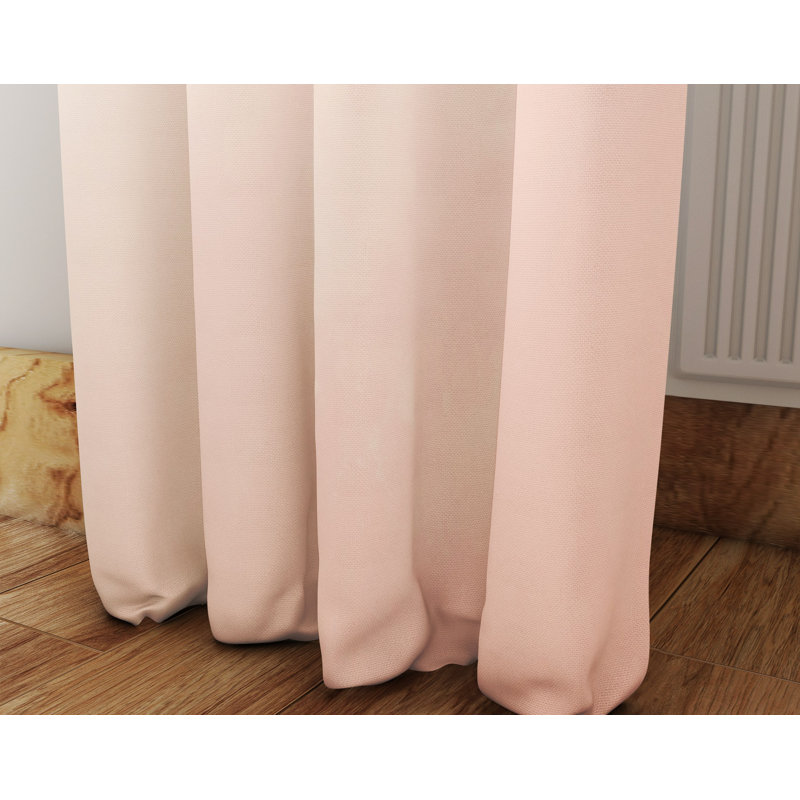 Semi Sheer Curtains / Drapes Pair, 40" W x 61" L