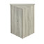 Armoire triangulaire avec tablettes réglables - Delight chêne moderne-1003299574