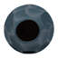 Vase en grès unique, bleu sarcelle, fantaisie, couleur unie, design texturé, pièce décorative parfaite-643816481-643816480