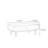 Retro design solid wood coffee table-102691526