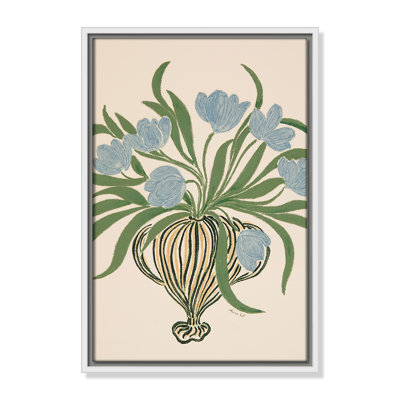 Colette "La Poire Blue Tulips" Print