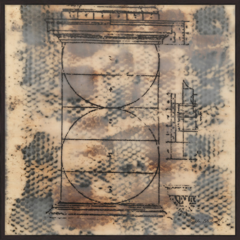 Encaustic Column " Encaustic Column 2 "