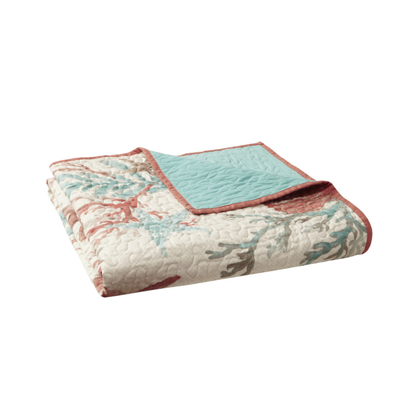 Jeté 100% coton Pebble Beach