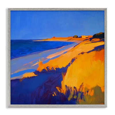 Complimentary Coast Seascape Framed Giclee, design by Walker Noble