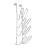 Marie Steel Cabinet Door Organizer