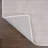 Wolcott Modern Minimalist Pinstripe High-Low Cream/Silver Rug-881754793