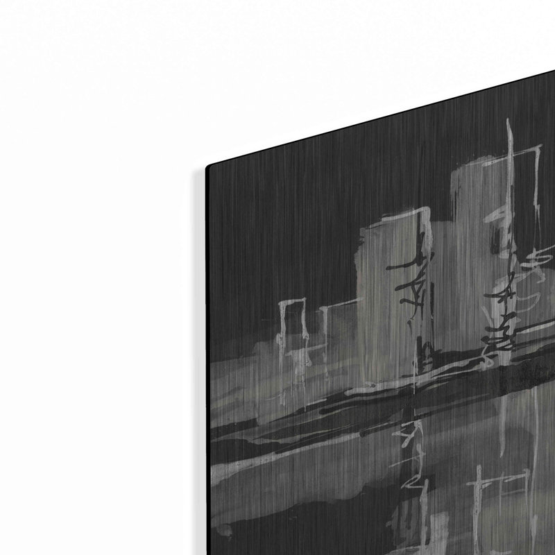 " Urban Gray " by Chris Paschke, 16" H x 48" W